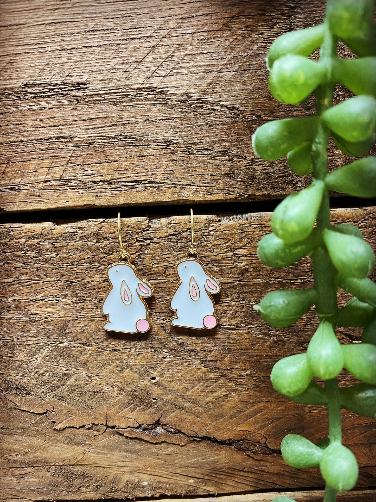 Happy Bunny Earrings