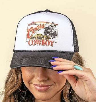 Fashion  Coors Cowboy Trucker Hat