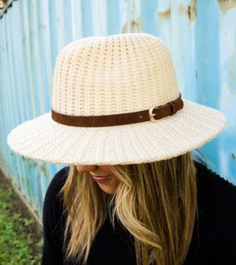 Fashion Knit Hat - Ivory