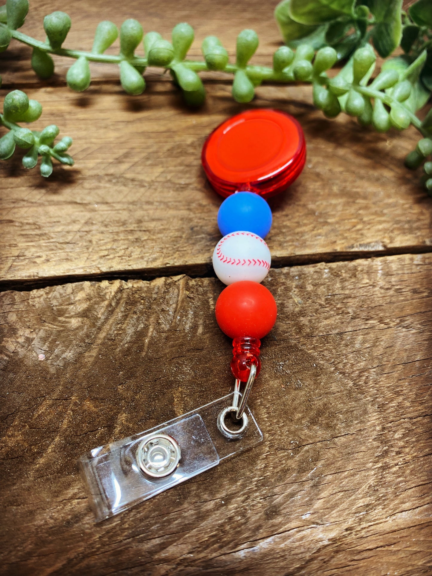 Badge Reel - Baseball Twins