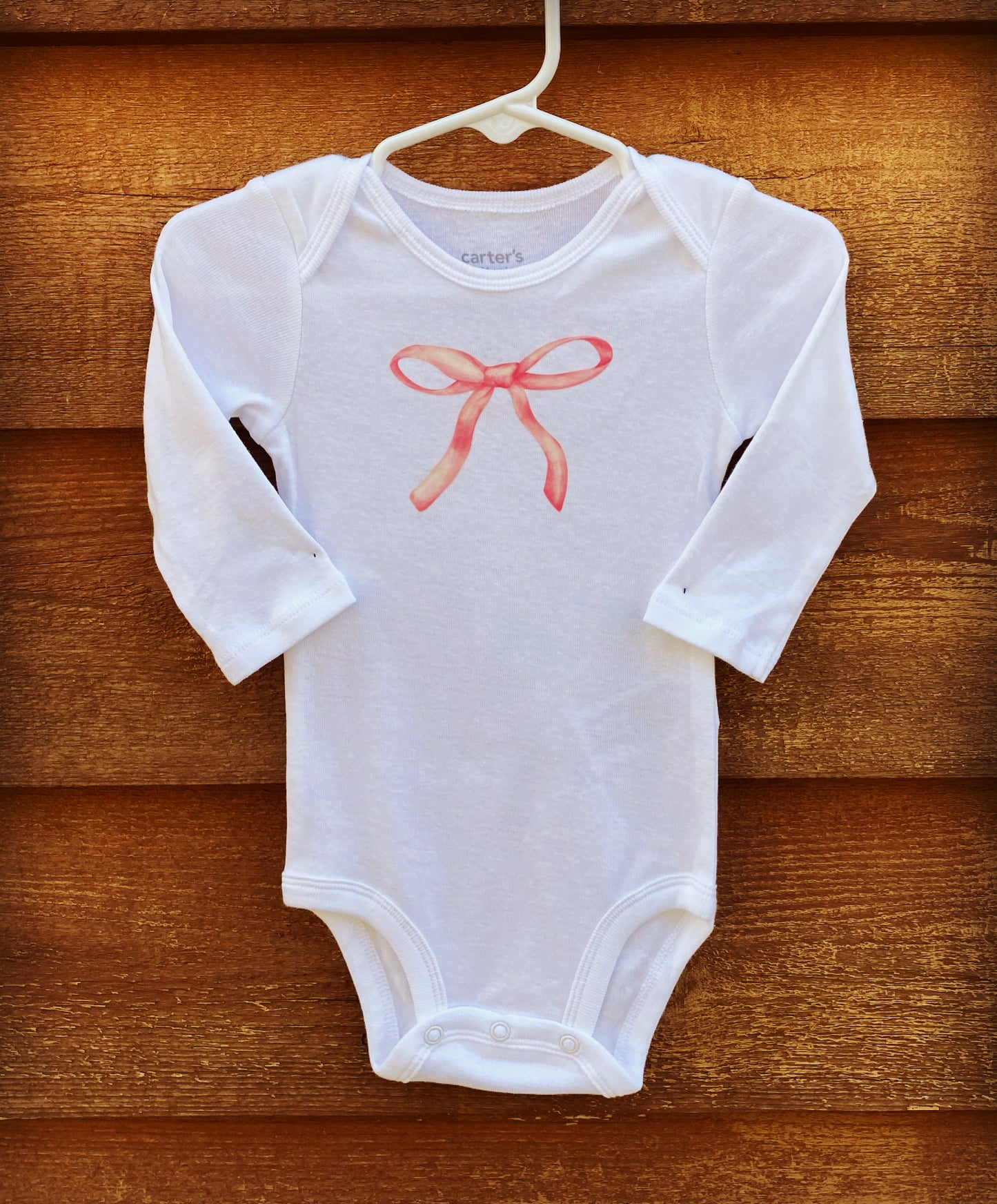 Bow Longsleeve Onesie Baby/Toddler Fashion