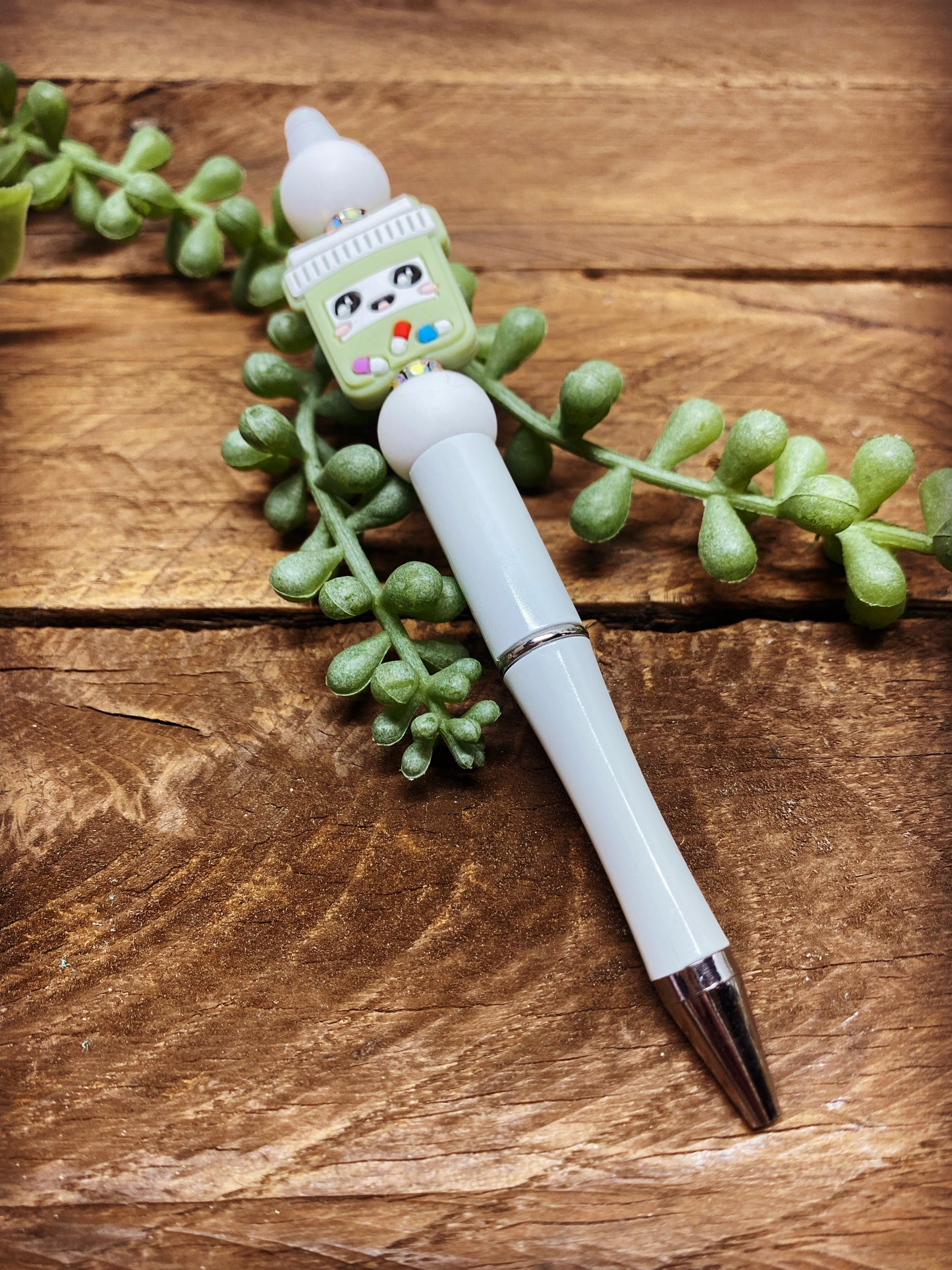 Pen - Happy Pill White