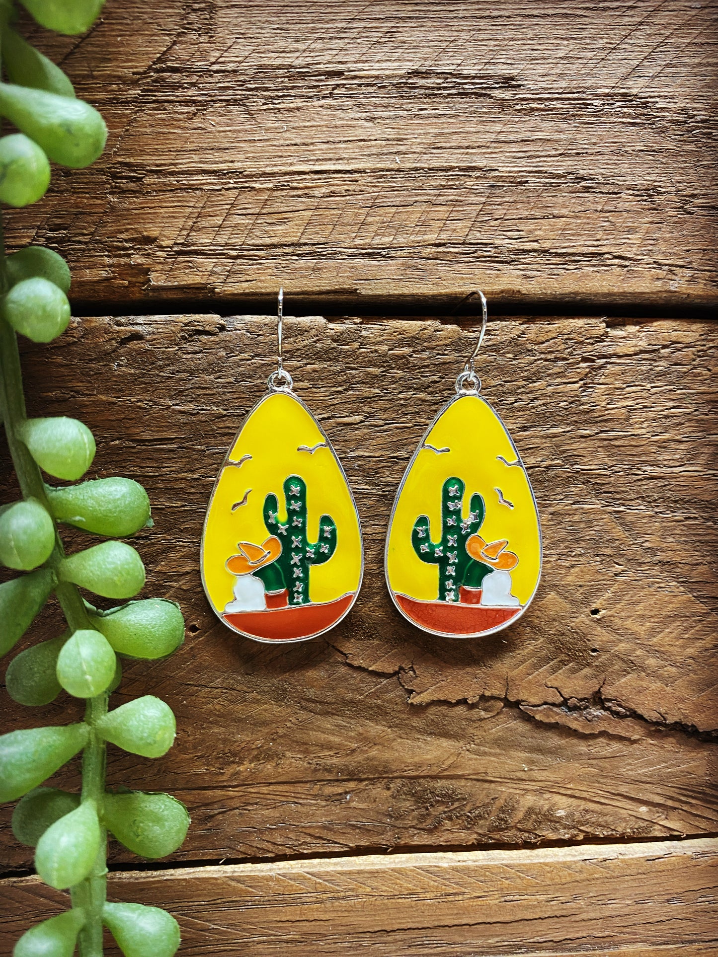Western Happy Siesta Earrings