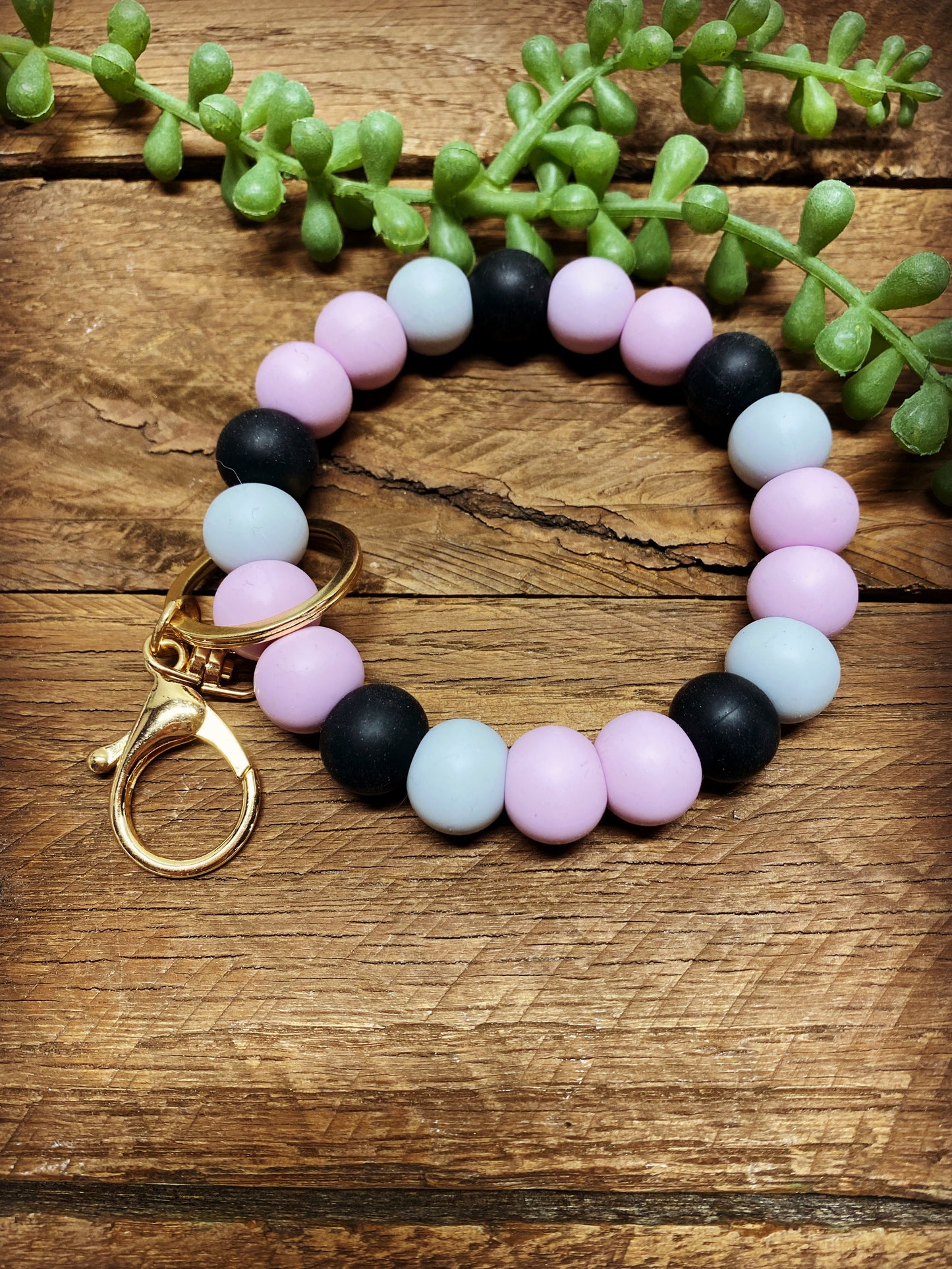 Keychain Rings - Violet Wave