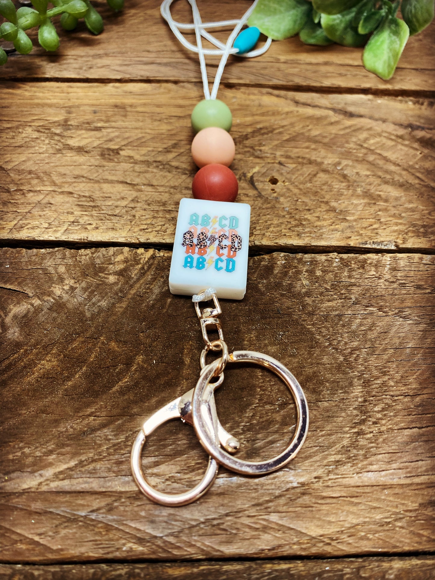 Badge Lanyard -ABCD