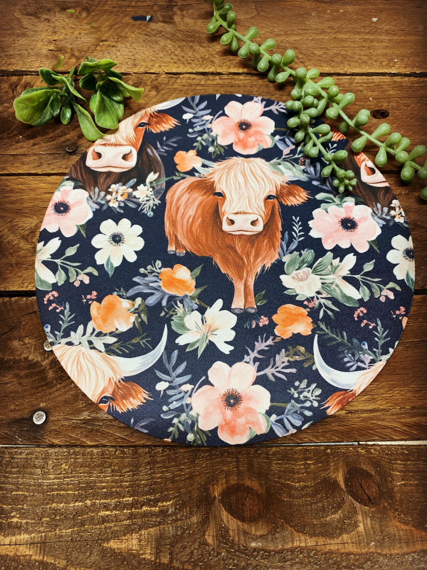 Fashion Mouse Pad - Highland Cow