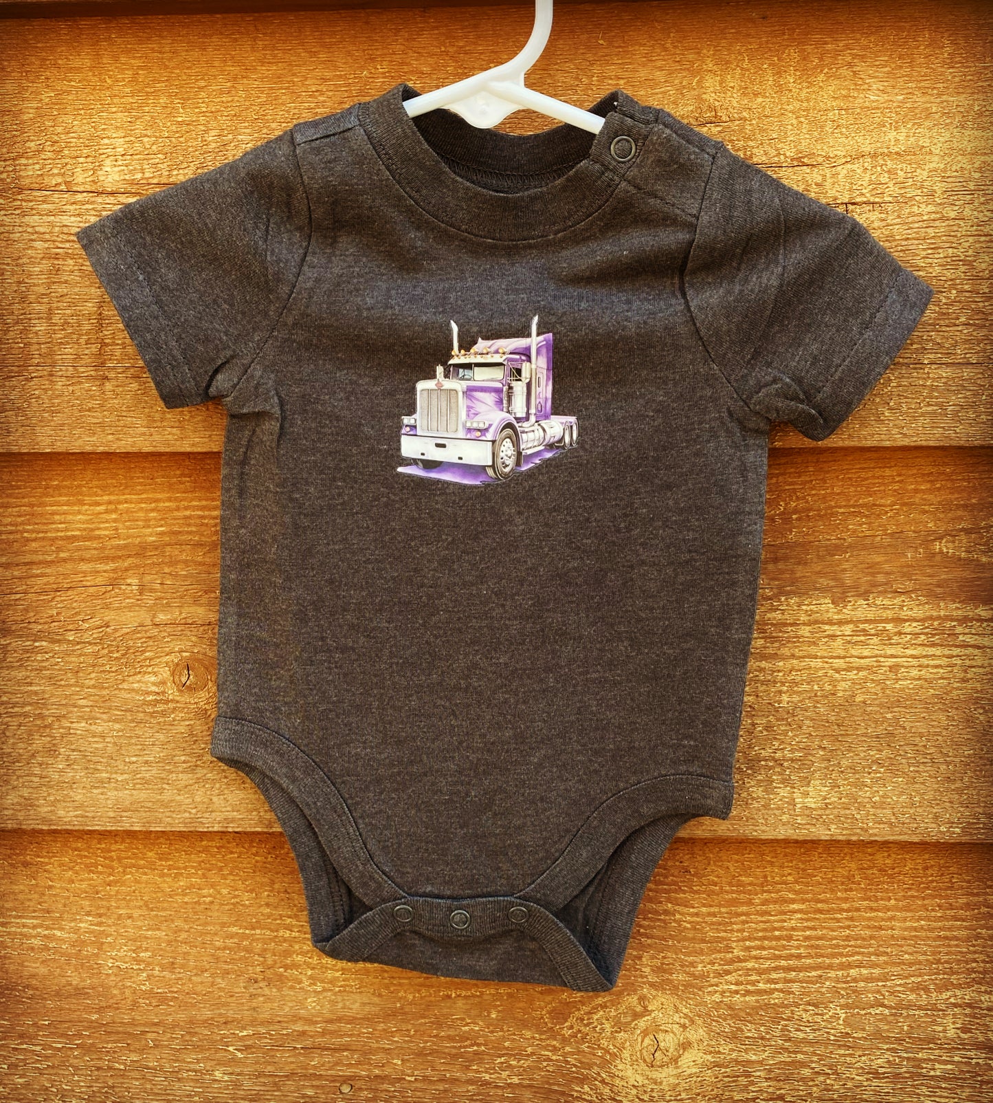 Semi Truck Onesie Baby/Toddler Fashion