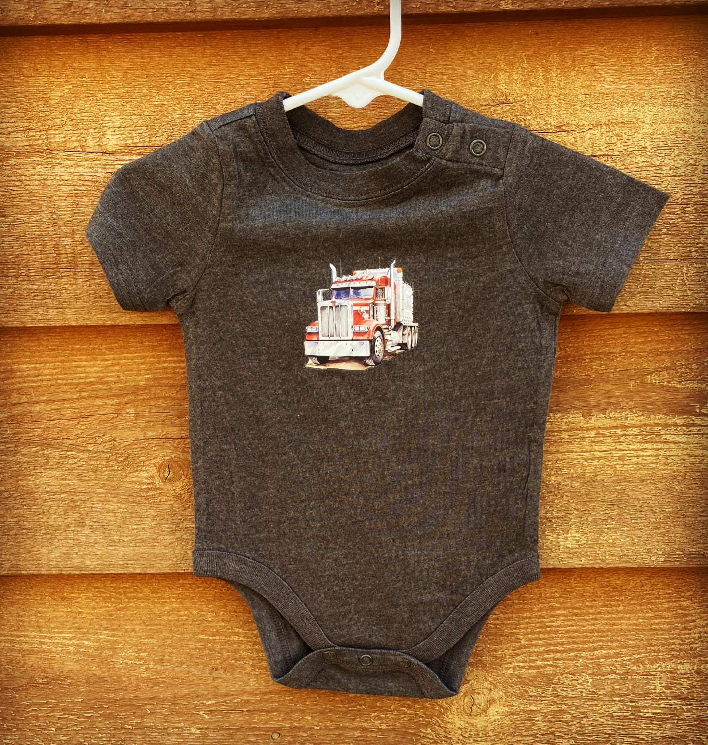 Semi Truck Onesie Baby/Toddler Fashion