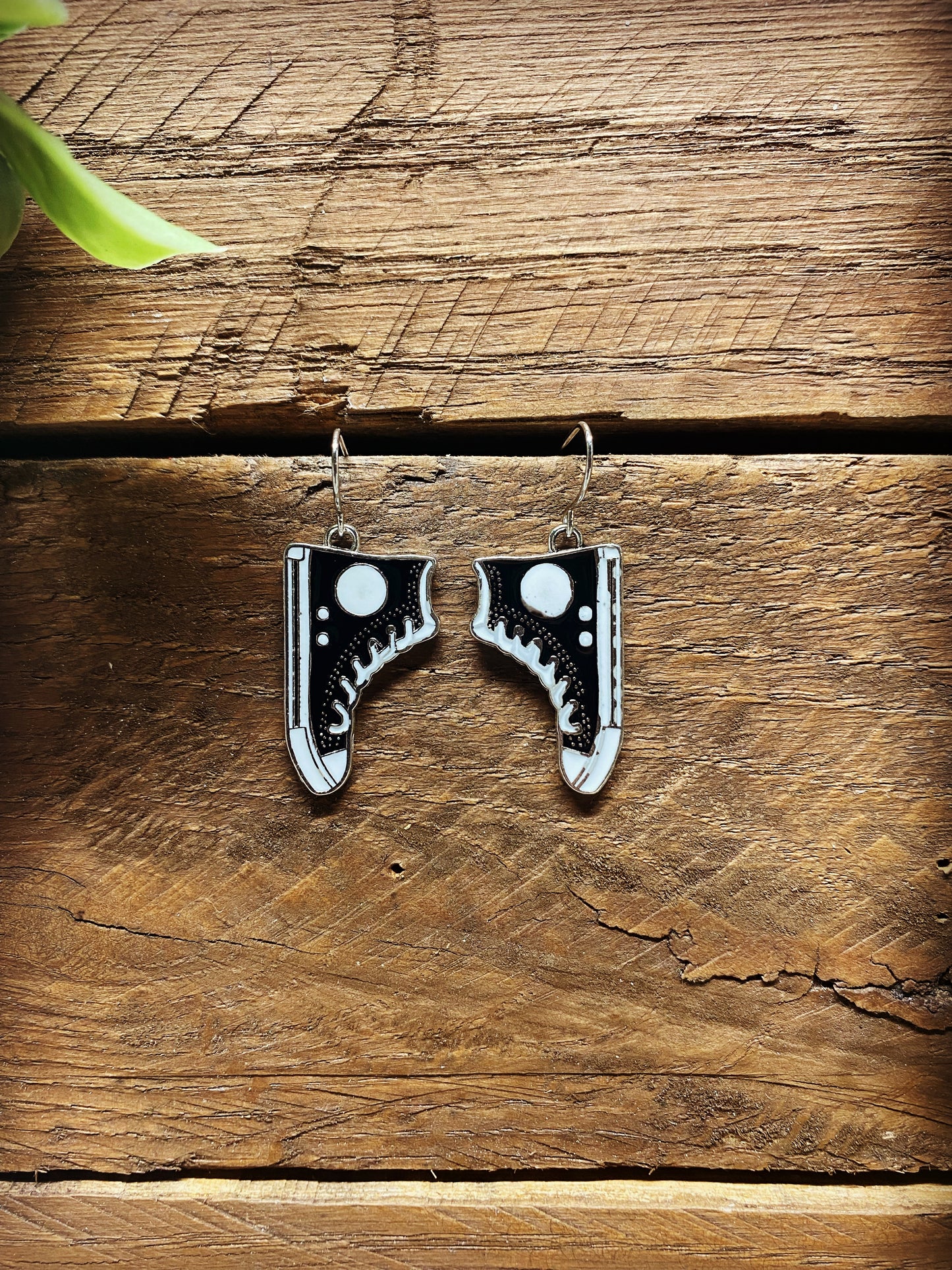 Happy Sneaker Earrings-multiple color options
