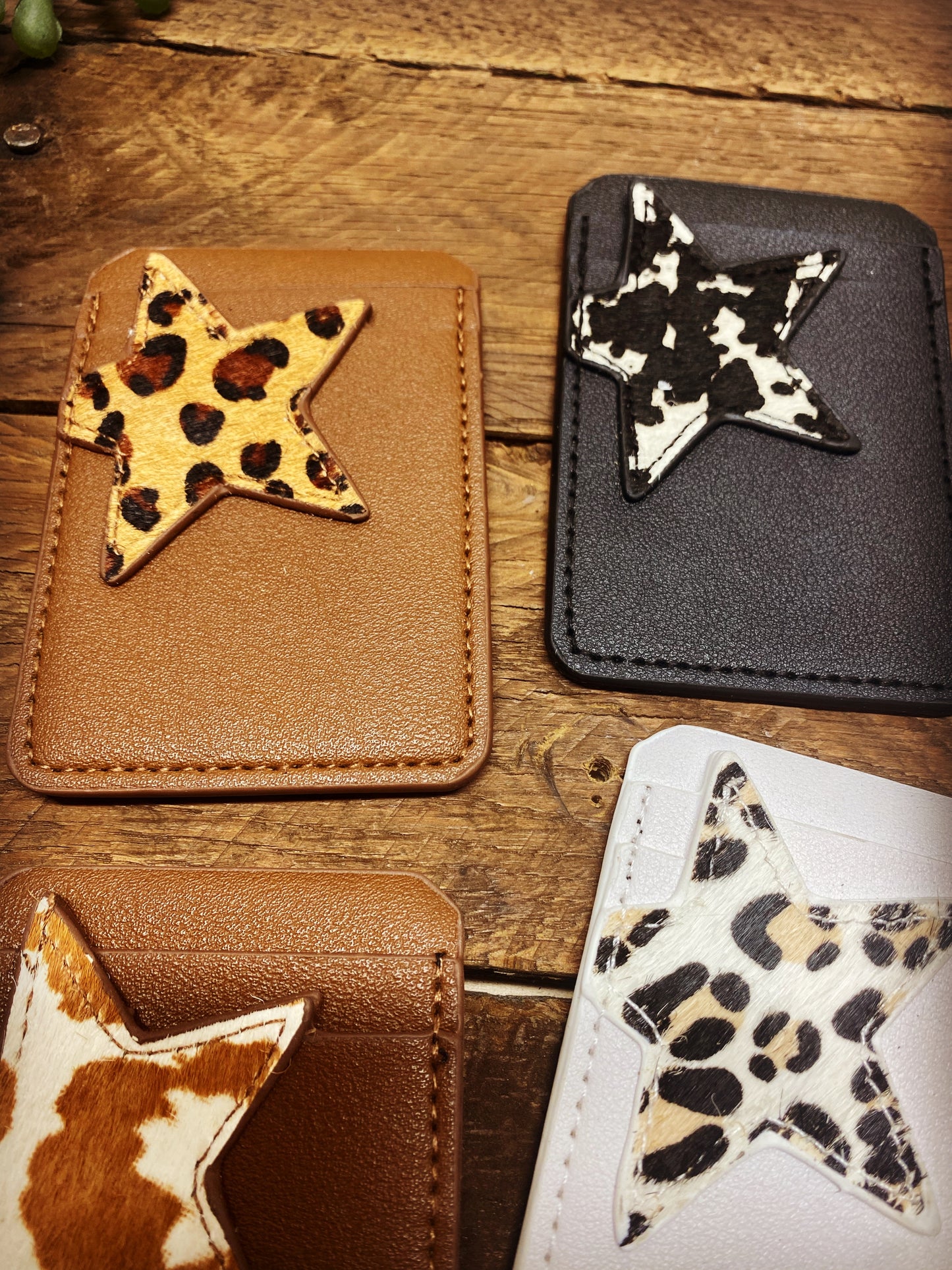 Fashion Phone Wallets - Faux Laether