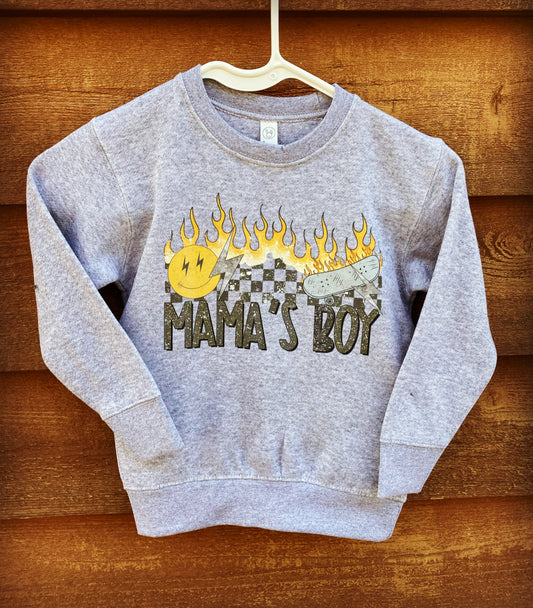 MAMA's BOY Youth Fashion Sweatshirt