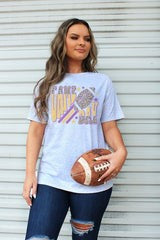 Fashion Game Day Purple/Gold T-shirt - Close Out Pricing!