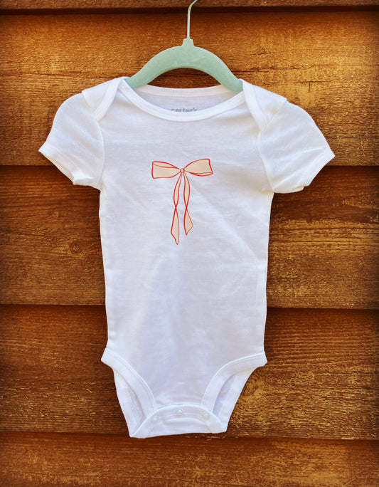 Bow Onesie Baby/Toddler Fashion