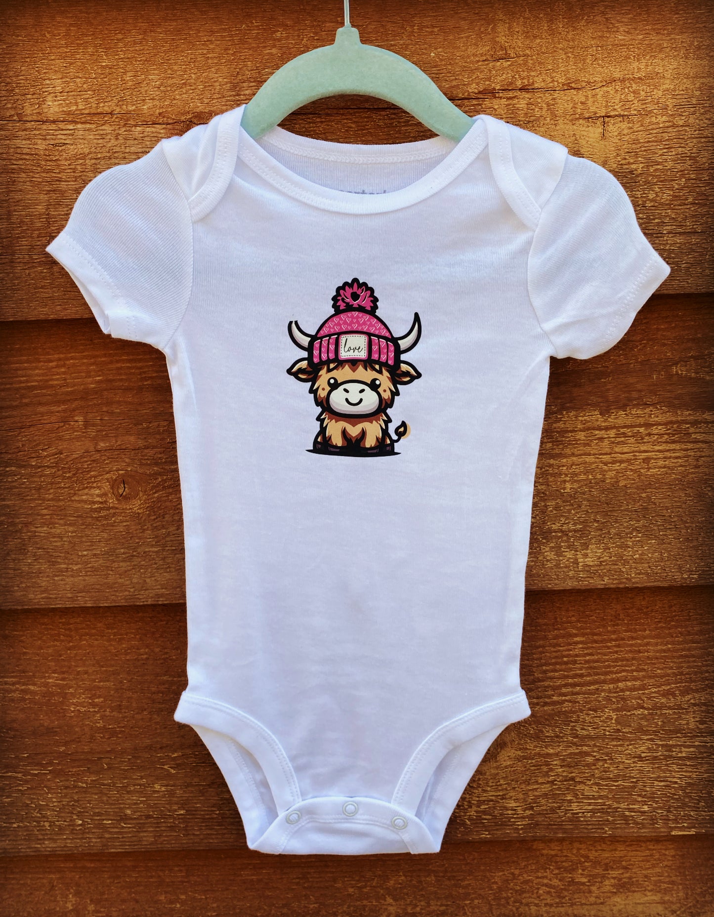 Highland Cow Onesie Baby/Toddler Fashion