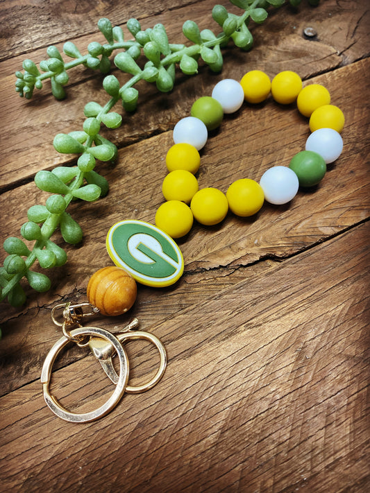 Keychain Bangle - Green Bay Packers