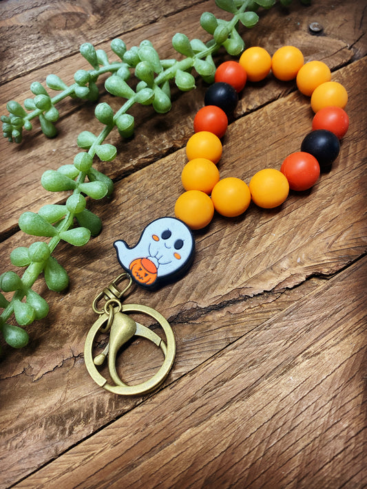 Keychain Bangle - Halloween Ghost