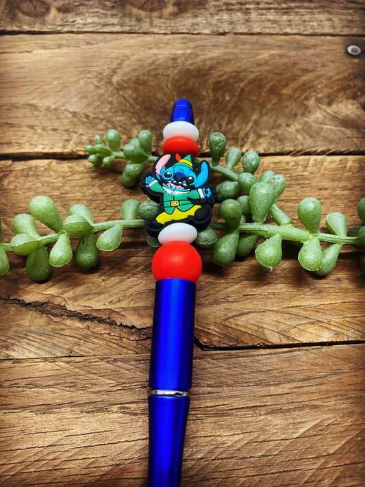 Pen - Christmas Stitch - Blue