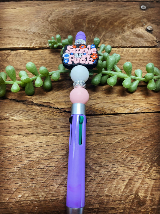 Multi-Color Pen - Single as F*ck