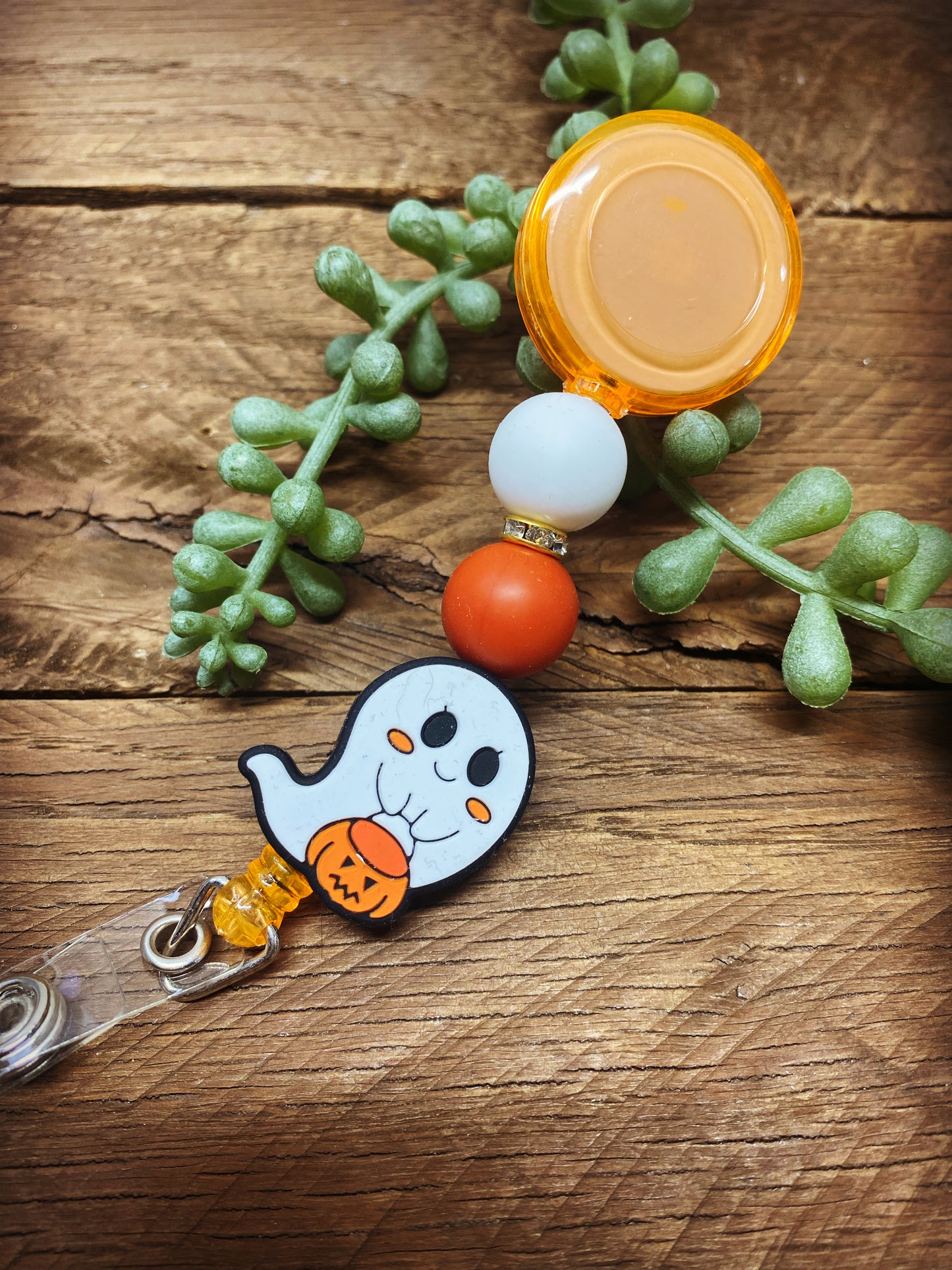 Badge Reel -Halloween Ghost