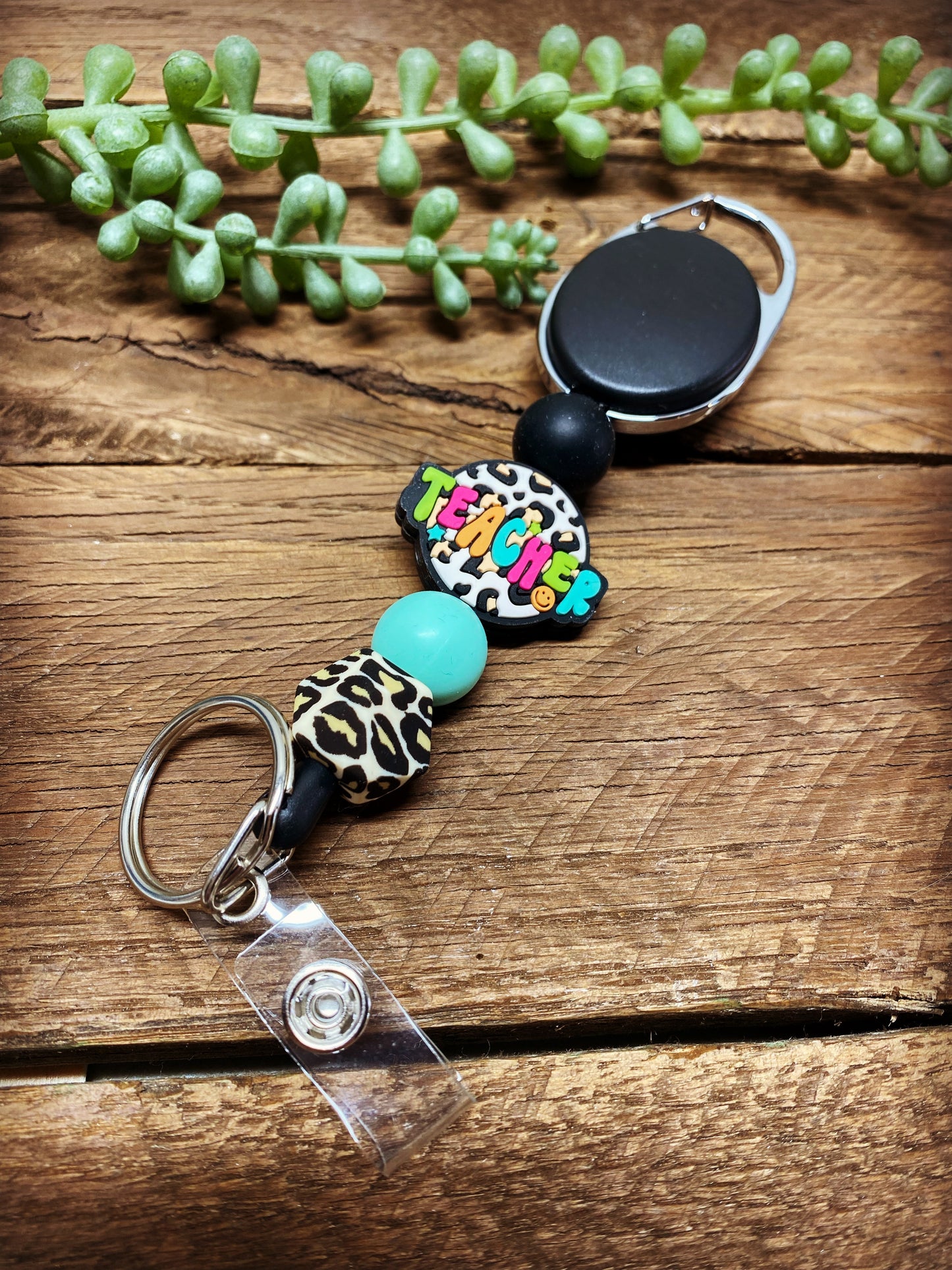 Badge Reel - Cheetah Teacher