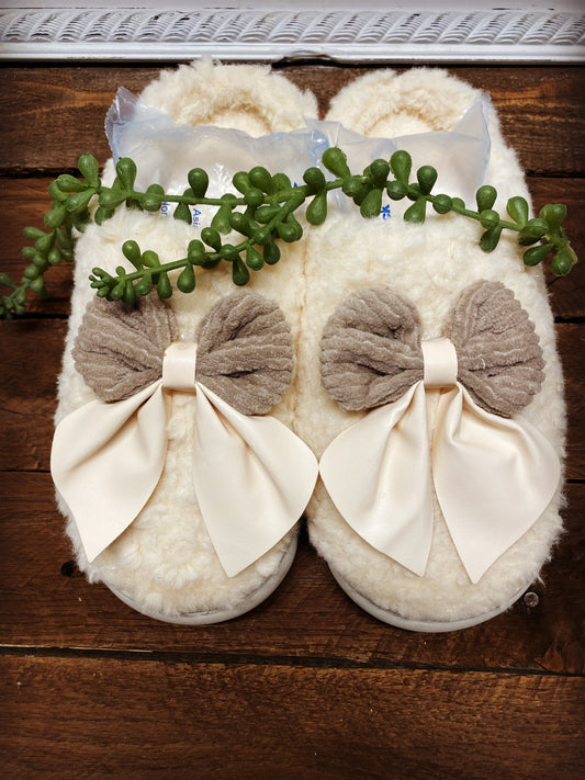 Fashion Slipper - Bows (Discounted - Last Pair)