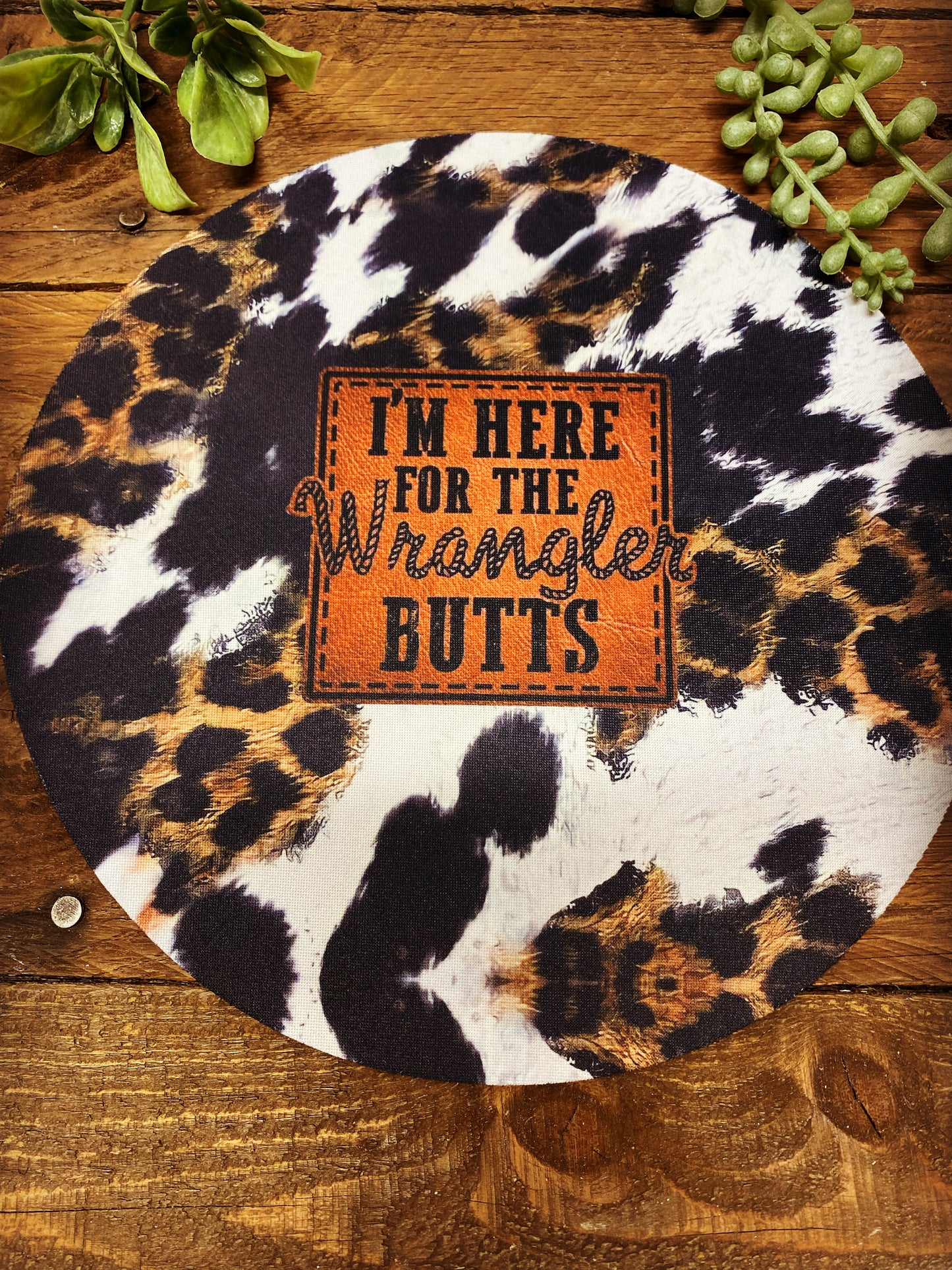 Fashion Mouse Pad - Wrangler Butts