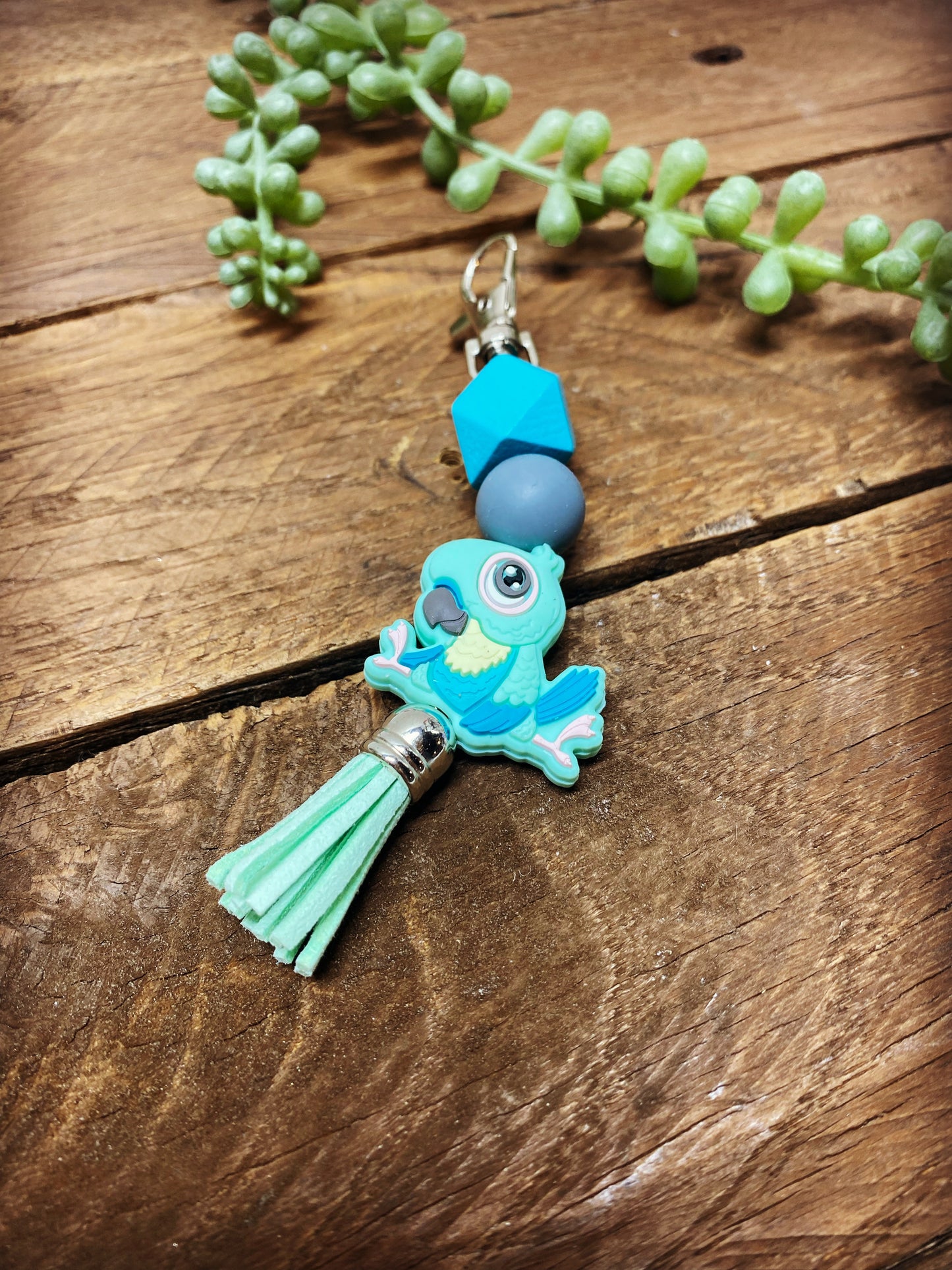 Keychain Tags - Parrot