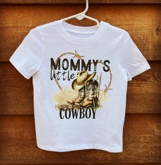 Mommy's little COWBOY Fashion Youth