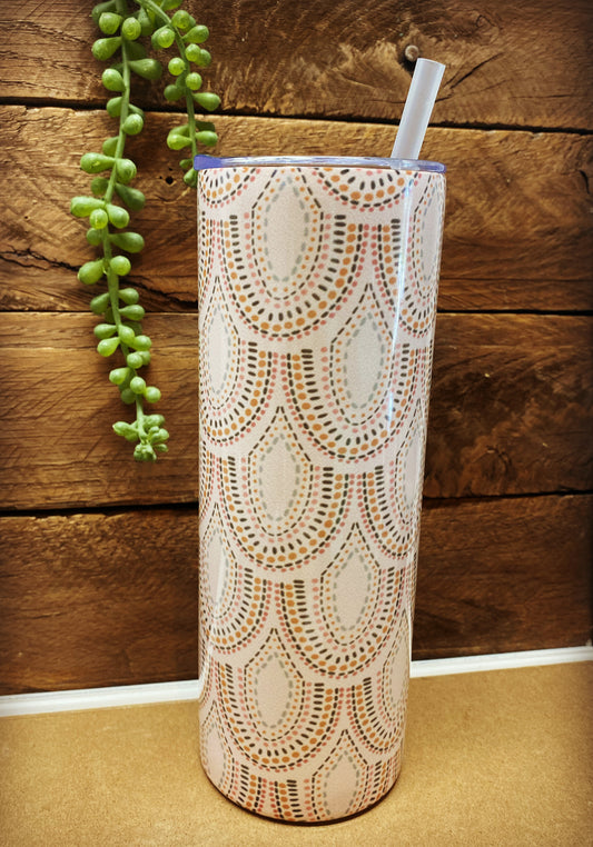 20oz Skinny Tumbler - Scales