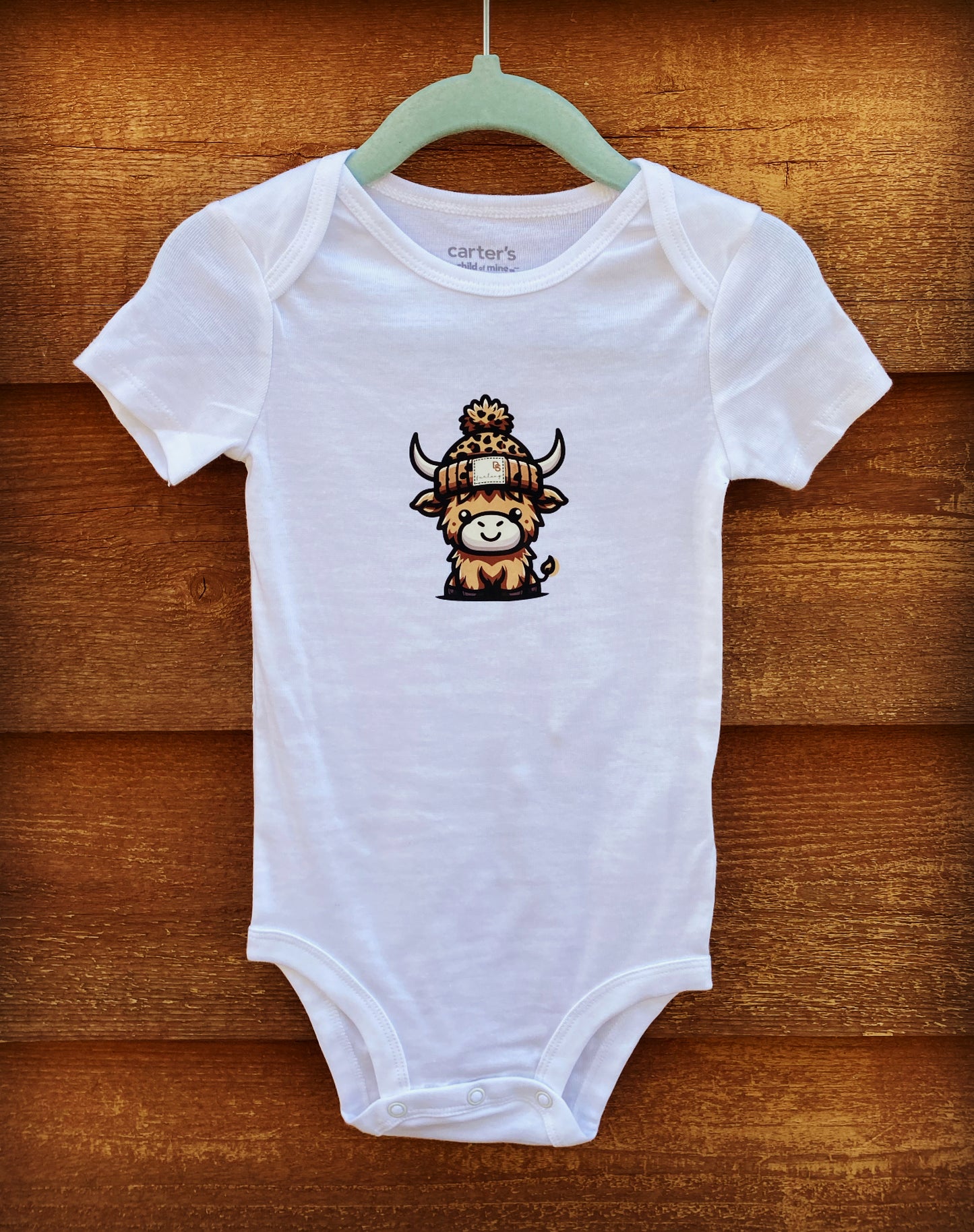 Highland Cow Onesie Baby/Toddler Fashion