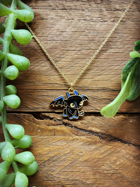 Happy Dragon Necklace - multiple options