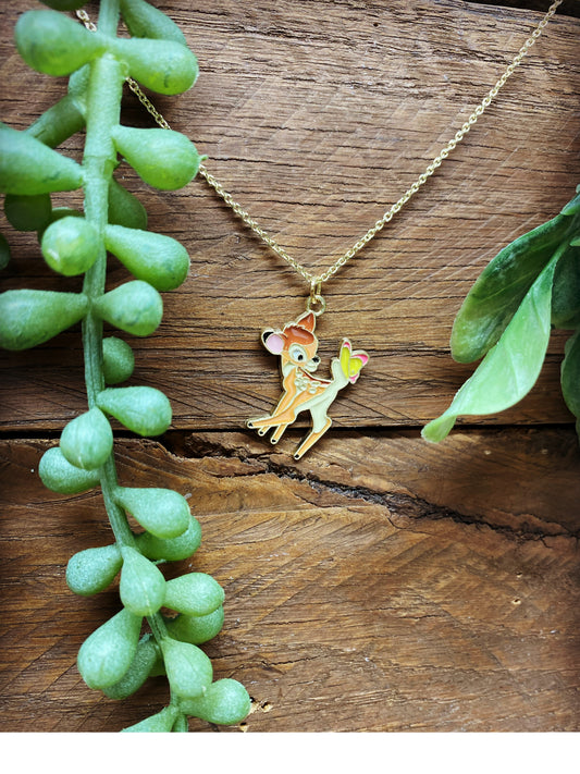 Happy Bambi Necklace