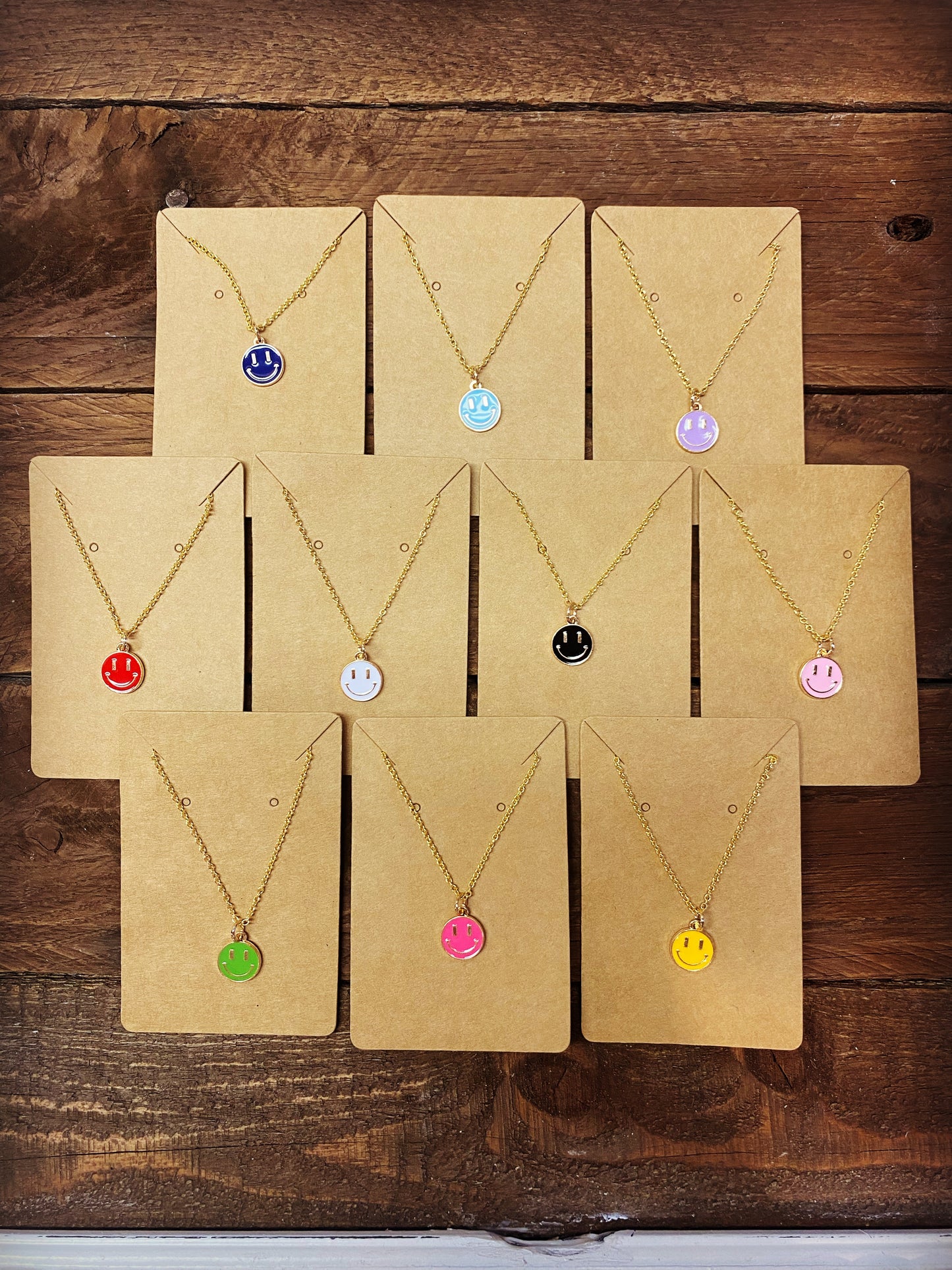 Happy Smiles Necklace - multiple color options